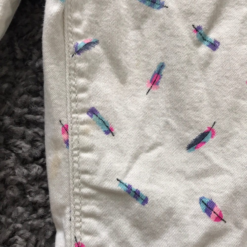Girls feather top and bottoms - Picture 2 of 3